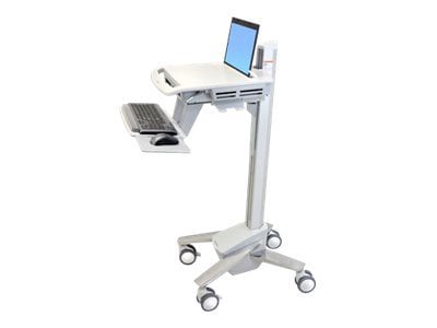 Ergotron StyleView sv40 cart - Patented Constant Force Technology - for notebook / keyboard / mouse / barcode scanner -
