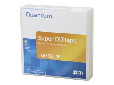 Quantum SDLT1 Tape Media Cartridge, 160/320GB Single Pack
