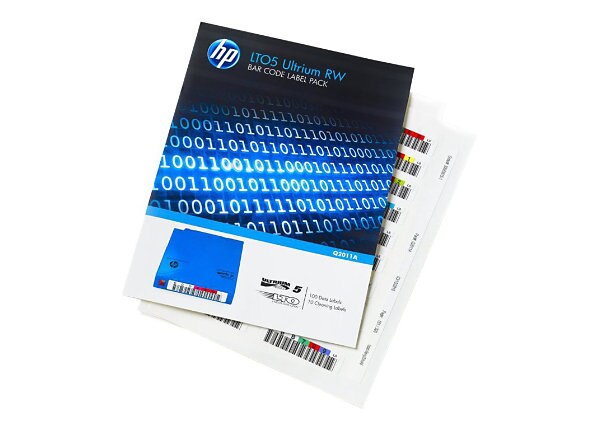 HPE Ultrium 5 WORM Bar Code Label Pack - barcode labels