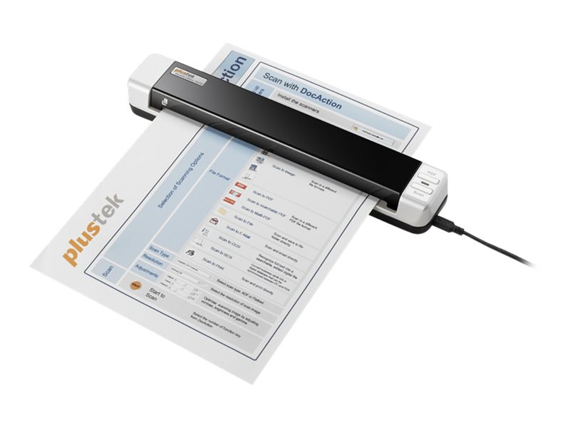 Plustek MobileOffice S410 - sheetfed scanner - portable - USB 2.0