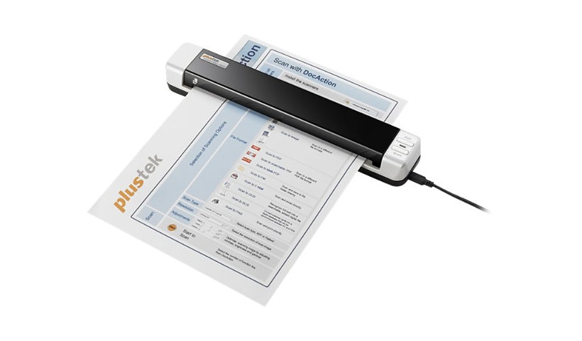 Plustek MobileOffice S410 - sheetfed scanner - portable - USB 2.0