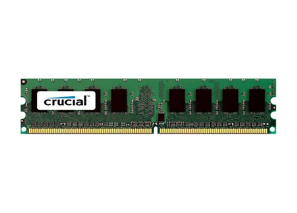 Crucial - DDR2 - 2 GB - DIMM 240-pin - unbuffered