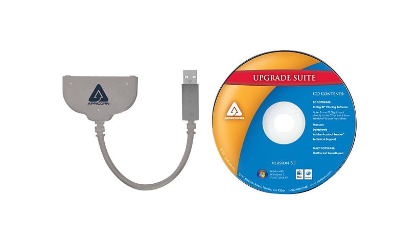 Apricorn SATA Wire 3.0 - storage controller - SATA 1.5Gb/s - USB 3.0