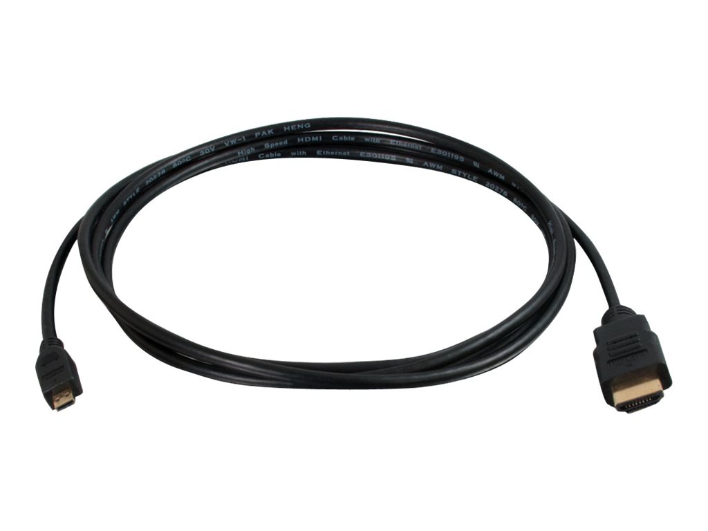 C2G 1m (3ft) 4K HDMI to Mini HDMI Cable with Ethernet - High Speed UltraHD