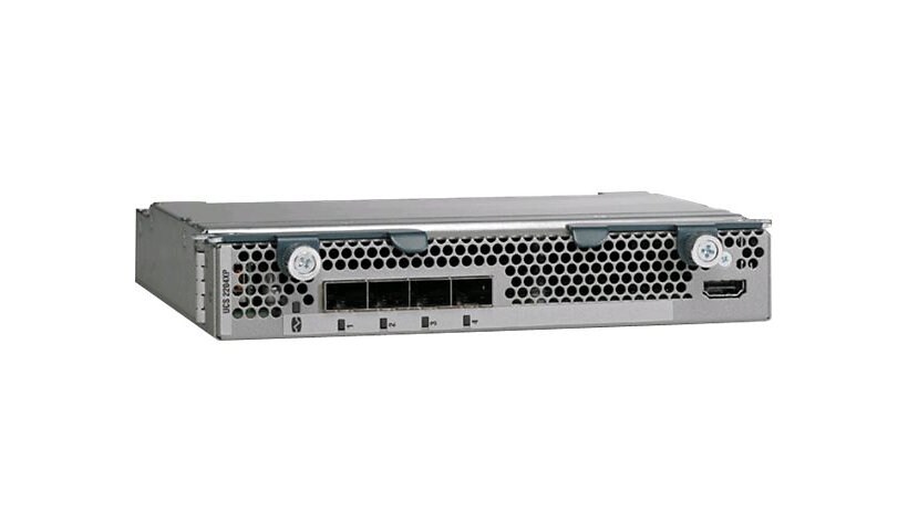 Cisco UCS 2204XP Fabric Extender - expansion module - 10Gb Ethernet / FCoE SFP+ x 4 + 10Gb Ethernet (backplane) x 16