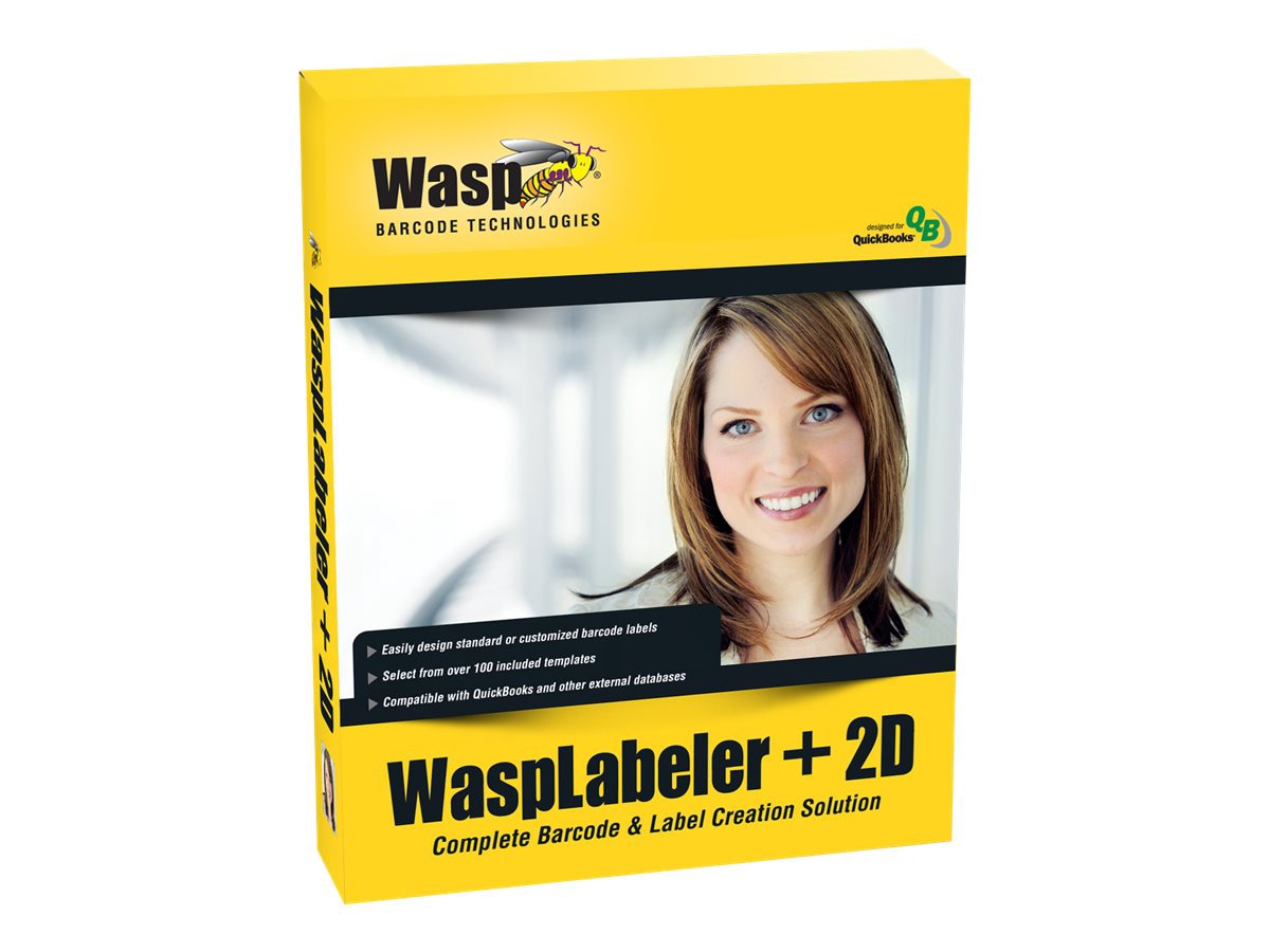 WaspLabeler +2D - box pack - unlimited users