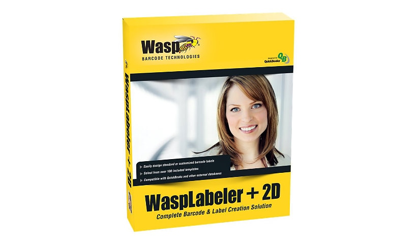 WaspLabeler +2D - box pack - unlimited users