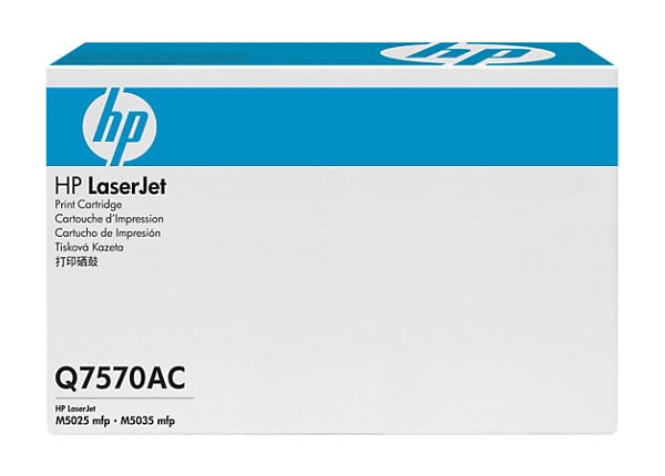 HP LJ Q7570AC BLACK PRINT CART