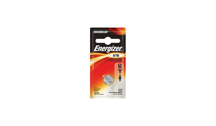 Energizer A76 battery x LR44 - manganese
