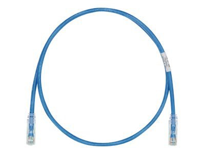 Panduit TX6 PLUS patch cable - 7 ft - blue