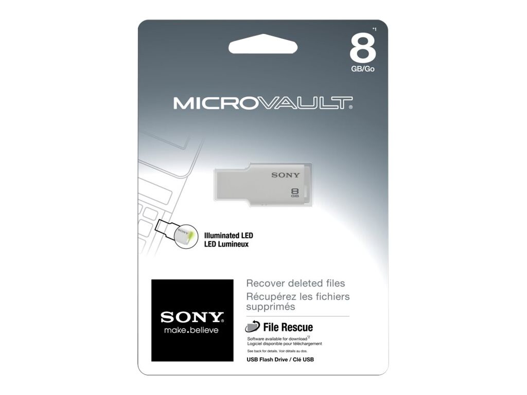 Sony Micro Vault USM8GM - USB flash drive - 8 GB