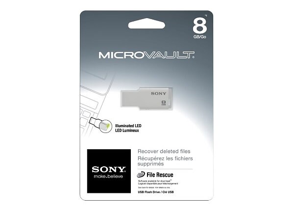 Sony Micro Vault USM8GM - USB flash drive - 8 GB