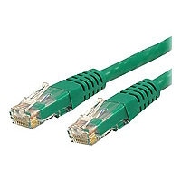 StarTech.com CAT6 Ethernet Cable 3' Green 650MHz Molded Patch Cord PoE++