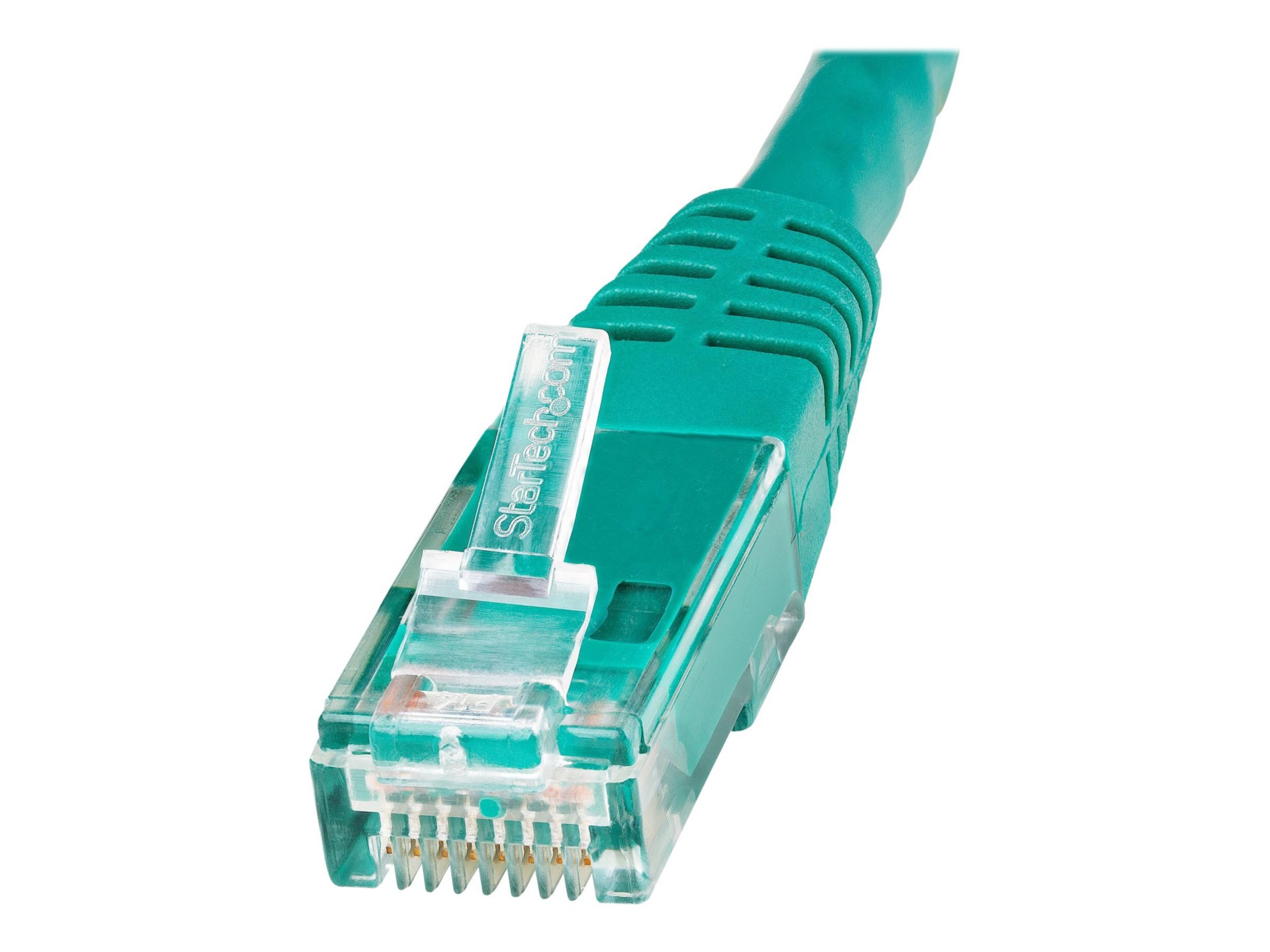 Thumbnail 2 of 5 for StarTech.com 3ft Green CAT6 Ethernet Cable - Molded CAT6 Patch Cord - PoE++ Gigabit Network Cable - M/M