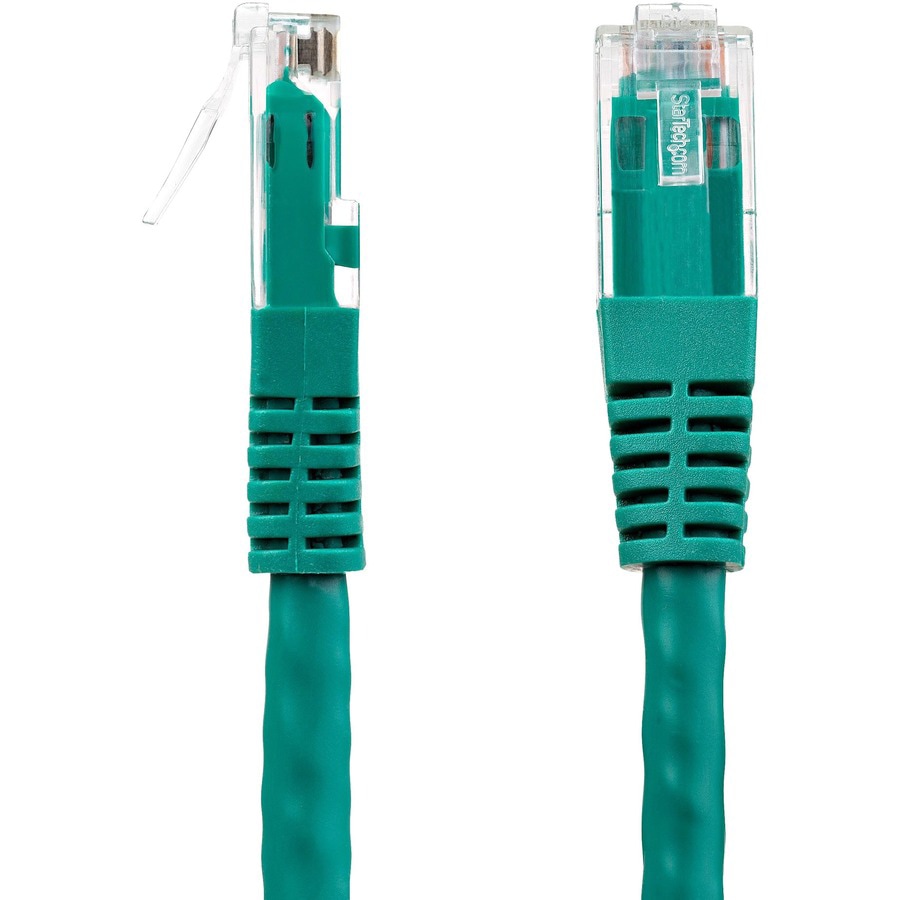 Thumbnail 5 of 5 for StarTech.com 3ft Green CAT6 Ethernet Cable - Molded CAT6 Patch Cord - PoE++ Gigabit Network Cable - M/M