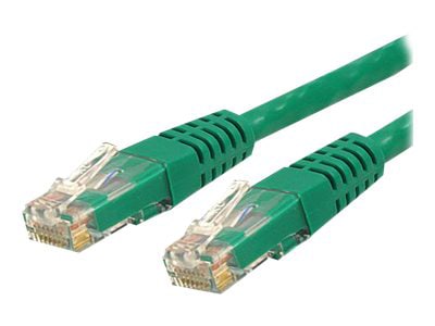 StarTech.com CAT6 Ethernet Cable 5' Green 650MHz Molded Patch Cord PoE++
