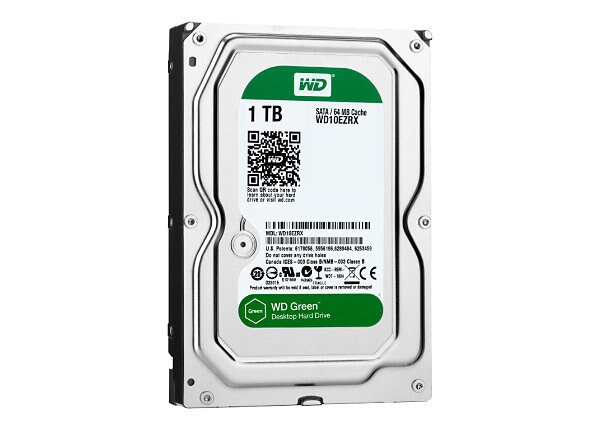 WD Green WD10EZRX - hard drive - 1 TB - SATA 6Gb/s