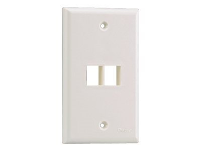 Panduit NetKey Flush Mount Screw-On Faceplates - faceplate