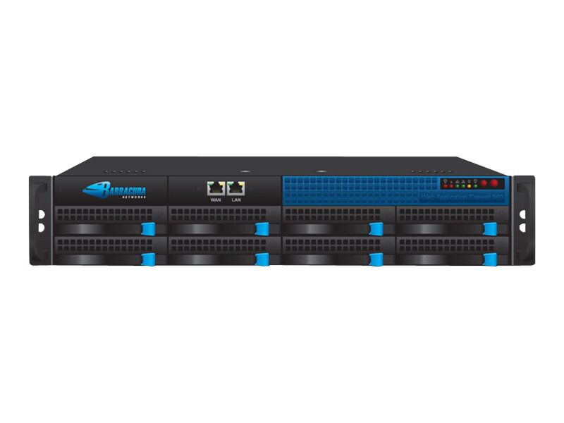 Barracuda Web Application Firewall 860 - security appliance - with 1 year Energize Updates and Instant Replacement