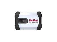 McAfee Encrypted USB Hard Disk Non-Bio - hard drive - 500 GB - USB 2.0 - GH