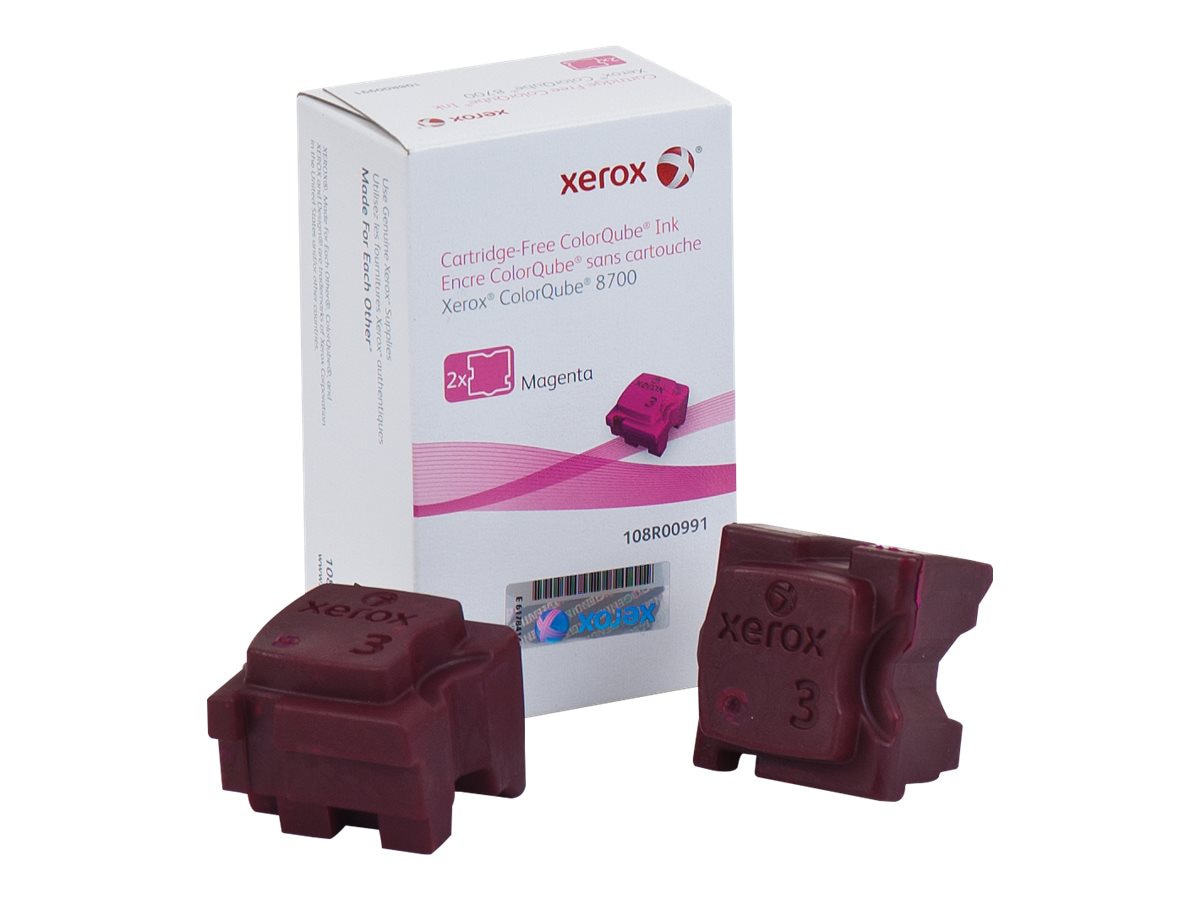 Xerox ColorQube 8700 - 2-pack - magenta - solid inks