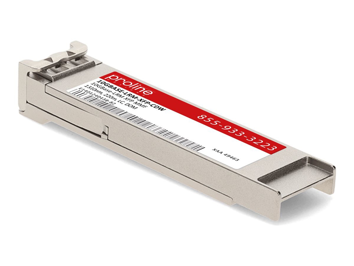Proline Enterasys 10GBASE-LRM-XFP Compatible XFP TAA Compliant Transceiver - XFP transceiver module - 10 GigE - TAA