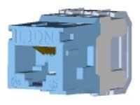 NORDX/CDT GigaFlex PS5+ - patch connector - 1.4 in - red