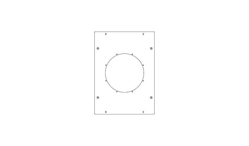 Middle Atlantic ERK 10FT- 550CFM - rack roof with 2 fans