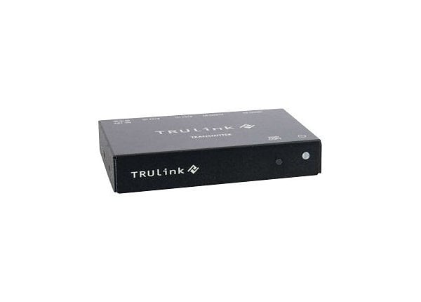 C2G TruLink VGA+3.5mm Audio over UTP Box Transmitter - video/audio extender