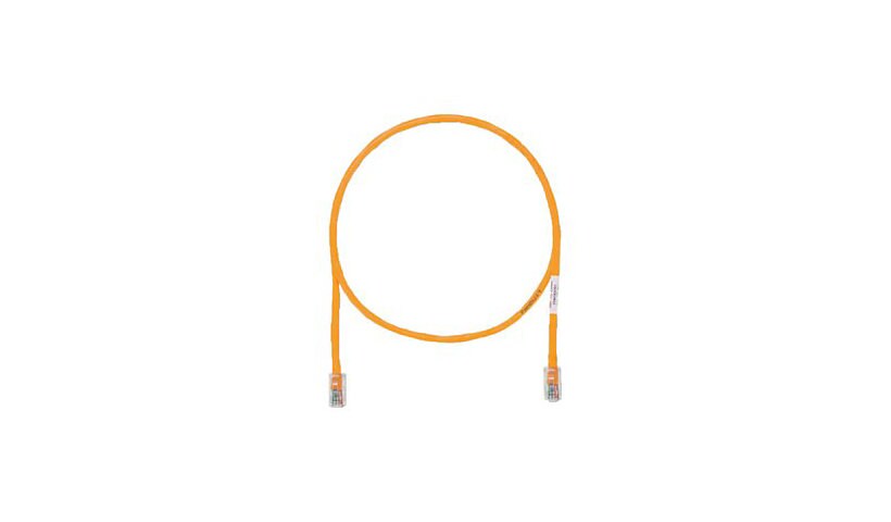 Panduit TX5e patch cable - 20 ft - orange