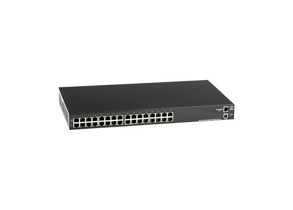 Black Box 16 Port 10/100/1000 802.3at Midspan PoE Injector, 33.6W/port SNMP