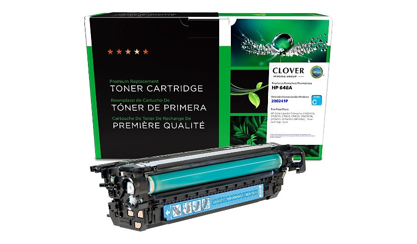 Clover Imaging Group - cyan - compatible - remanufactured - toner cartridge (alternative for: HP 648A)
