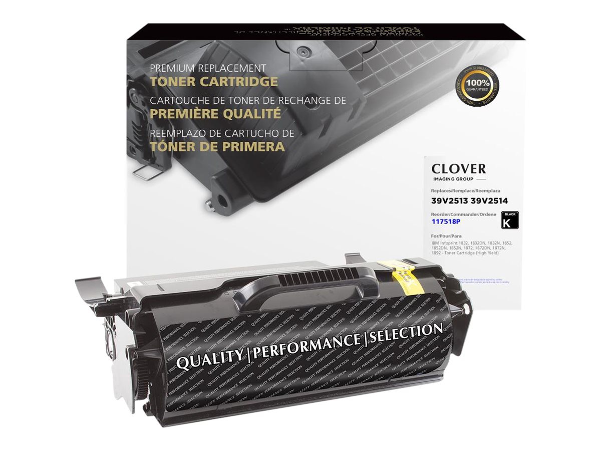 Clover Imaging Group - High Yield - black - compatible - remanufactured - toner cartridge