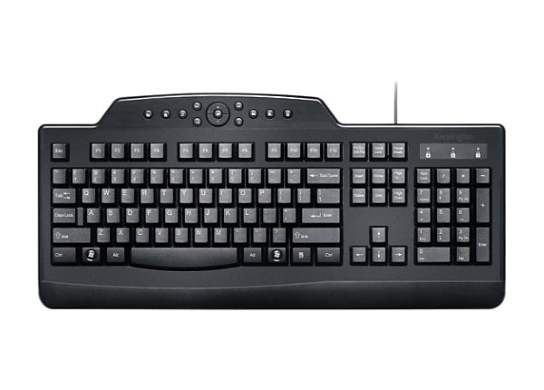 Kensington Pro Fit Media Wired Keyboard USB - Price Reflects $2.50 Savings