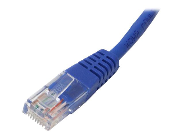 StarTech.com Cat5e Ethernet Cable 20 ft Blue - Cat 5e Molded Patch Cable