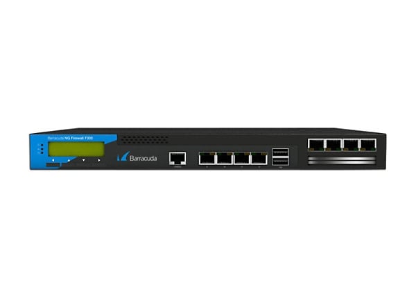 Barracuda NextGen Firewall F-Series F300 - firewall - with 1 year Energize Updates and Instant Replacement