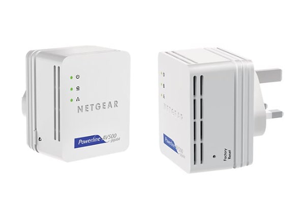NETGEAR Powerline 500 + 1 Port Adapters (XAVB5101-100PAS)