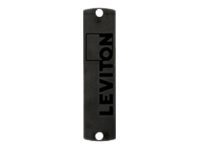 Leviton Opt-X Fiber Optic Adapter Plates - faceplate blank cover