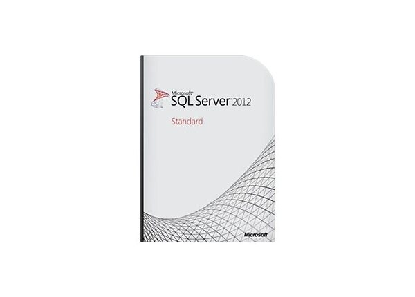 Microsoft SQL Server 2012 Standard - box pack