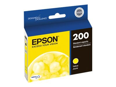 Epson 200 With Sensor - yellow - original - ink cartridge