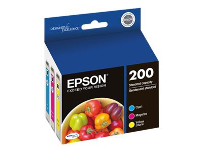 Epson 200 Multi-Pack - yellow, cyan, magenta - original - ink cartridge