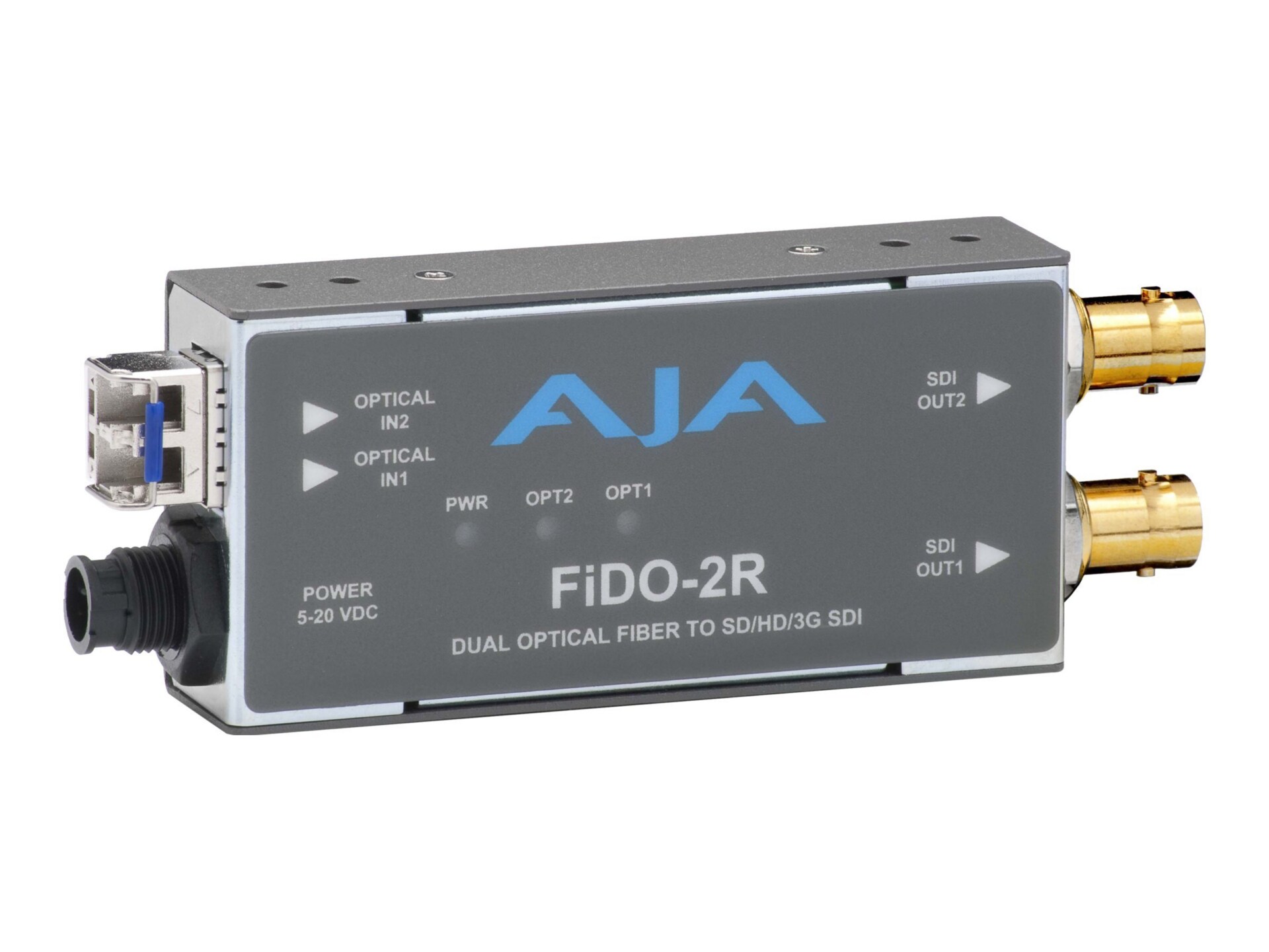 AJA FiDO-2R Dual Channel Fiber to SDI - video extender