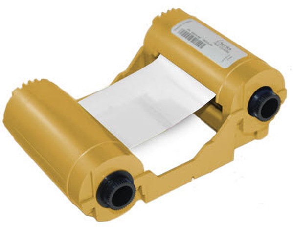 Zebra - 1 - white - print ribbon