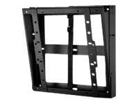 Peerless Flat/Tilt Wall Mount with Media Device Storage DST660 mounting kit - for flat panel - black