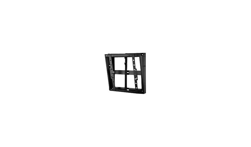 Peerless Flat/Tilt Wall Mount with Media Device Storage DST660 mounting kit - for flat panel - black