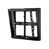 Peerless Flat/Tilt Wall Mount with Media Device Storage DST660 mounting kit - for flat panel - black