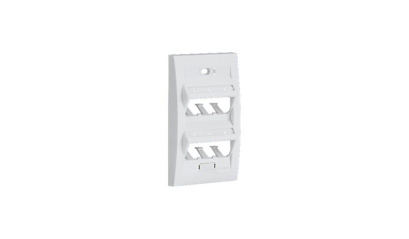 Panduit MINI-COM Ultimate ID Executive Series Faceplate - faceplate