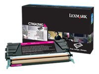 Lexmark - magenta - original - toner cartridge - LCCP, LRP