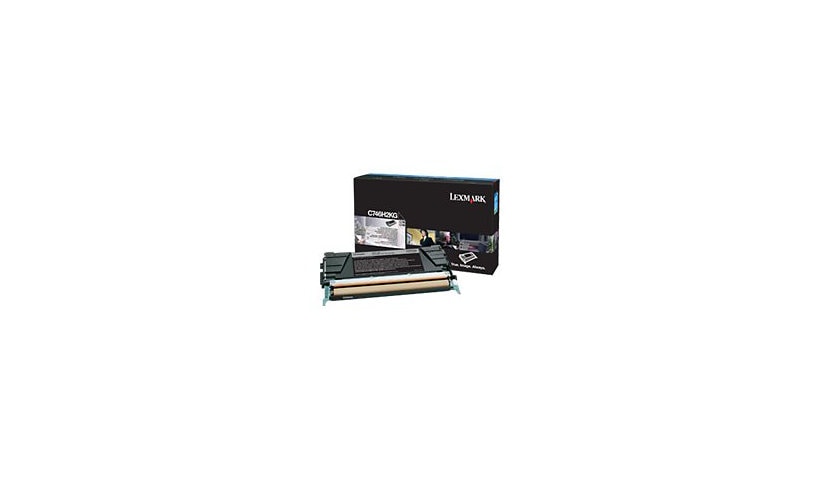 Lexmark - High Yield - black - original - toner cartridge - LCCP, LRP