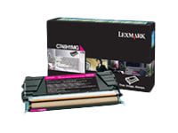 Lexmark C748 High Yield Return Program Toner Cartridge - Magenta